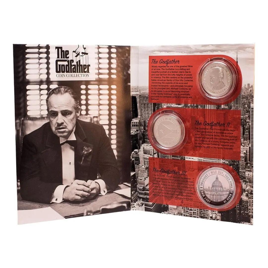 The Godfather™ Limited Edition Coin Collection – Official 3-Coin Collector's Set (Only 5,000 Worldwide) IBRELIA