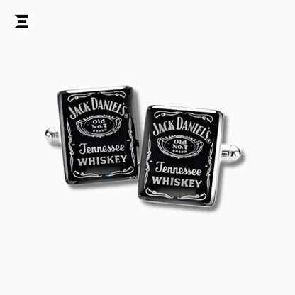 Jack Daniel’s Old No. 7 Tennessee Whiskey Cufflinks – Official Gift Box Set IBRELIA