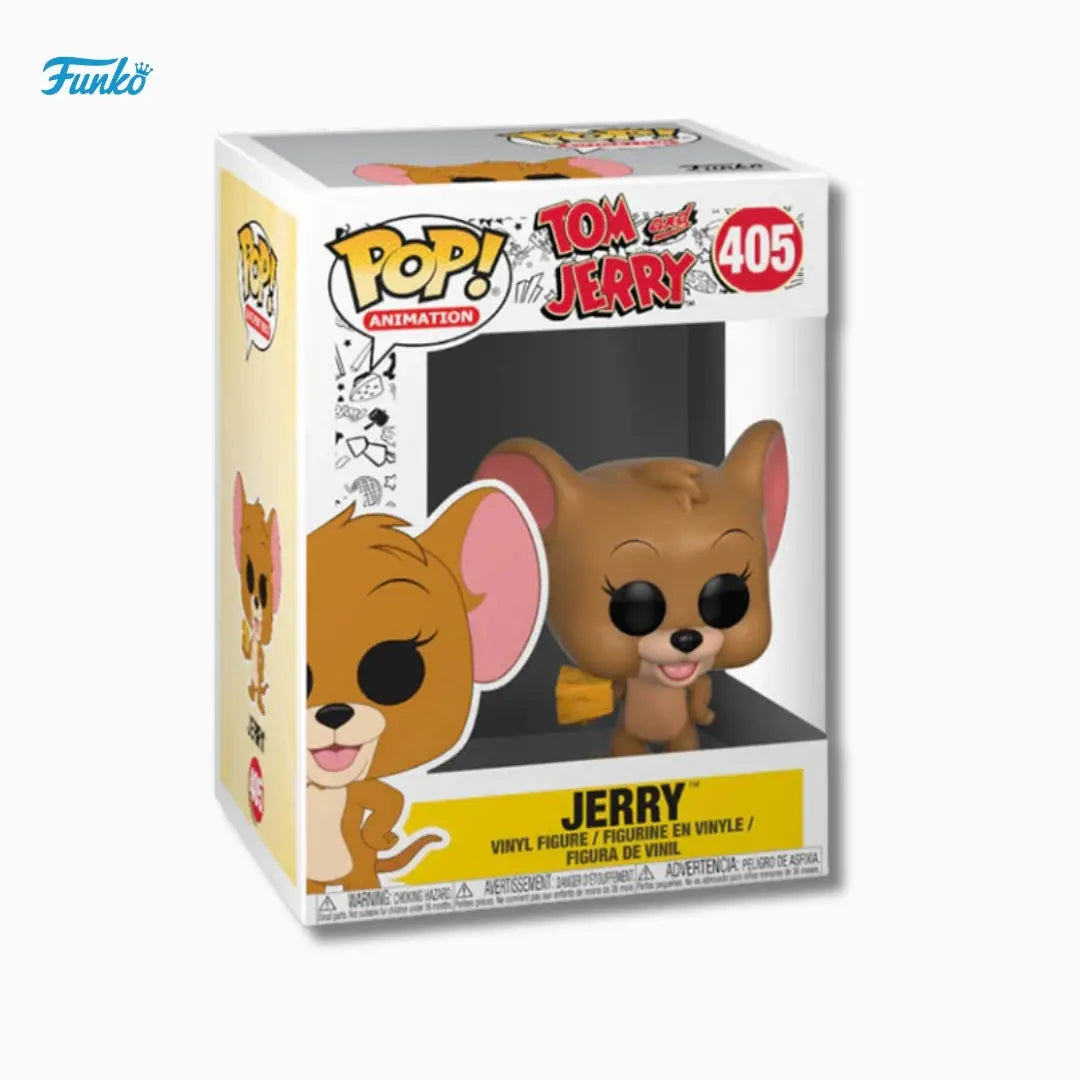 Funko Pop! Animation: Tom and Jerry – Jerry #405 (4-Inch Vinyl Figure) IBRELIA