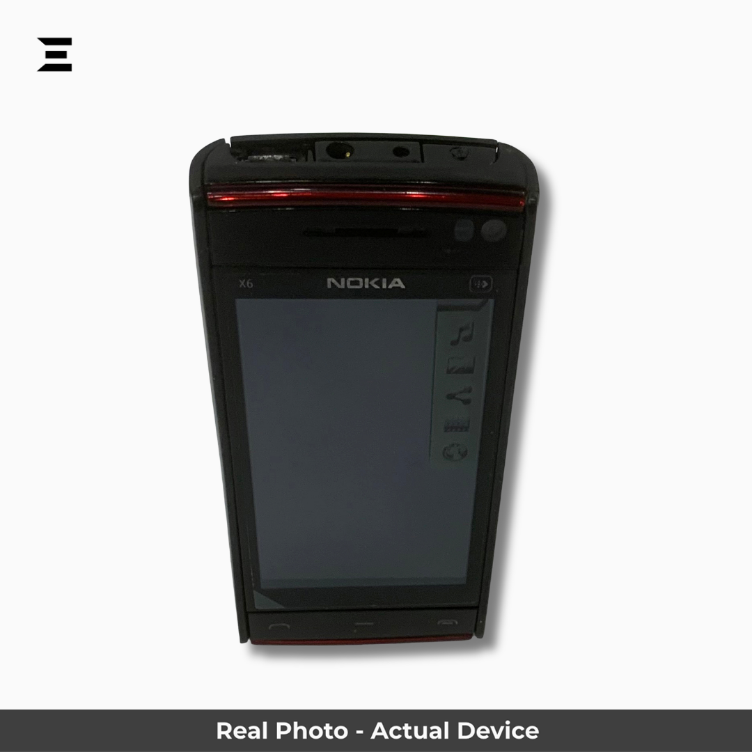 Nokia X6 | Black & Red | Brand New | PTA Approved