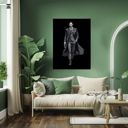 Premium Resin Coated Wall Art – John Wick Assassin Frame | IBRELIA Pakistan IBRELIA
