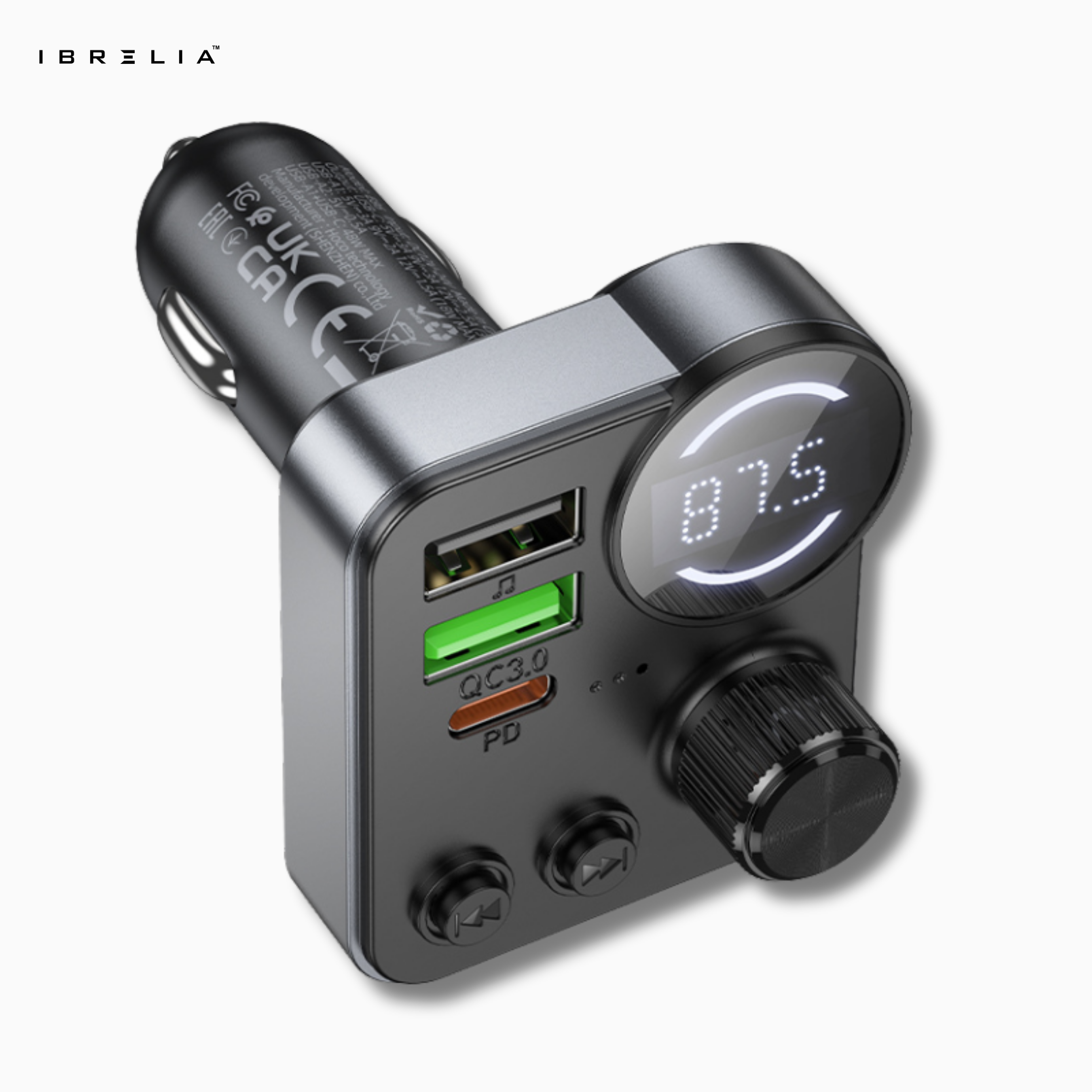 HOCO E86 – 48W High-Power Wireless FM Transmitter | IBRELIA™