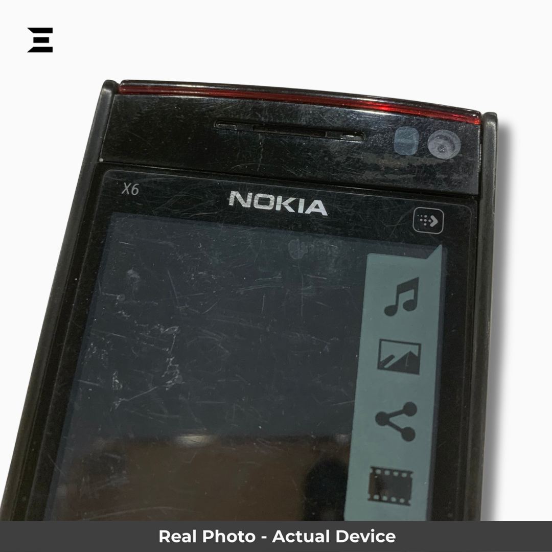 Nokia X6 | Black & Red | Brand New | PTA Approved