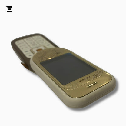 Nokia 7373 | Gold Floral | Brand New | PTA Approved