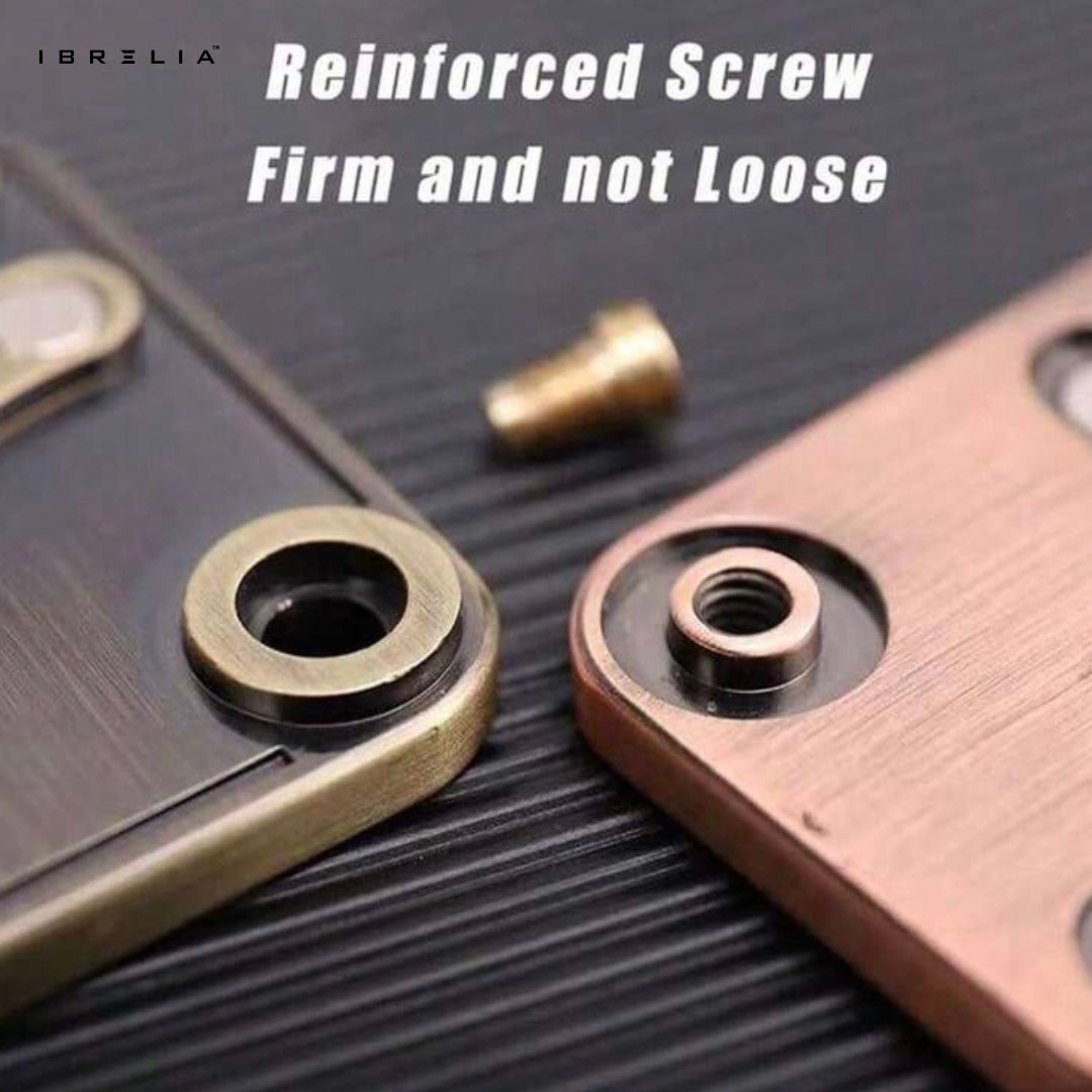 King & Skull Magnetic Metal Slider – Premium Fidget Toy (Gold & Copper Edition) IBRELIA