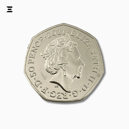50 Pence Coin – Elizabeth II 5th Portrait | Owl Classic Pooh Collectible (The Royal Mint) IBRELIA