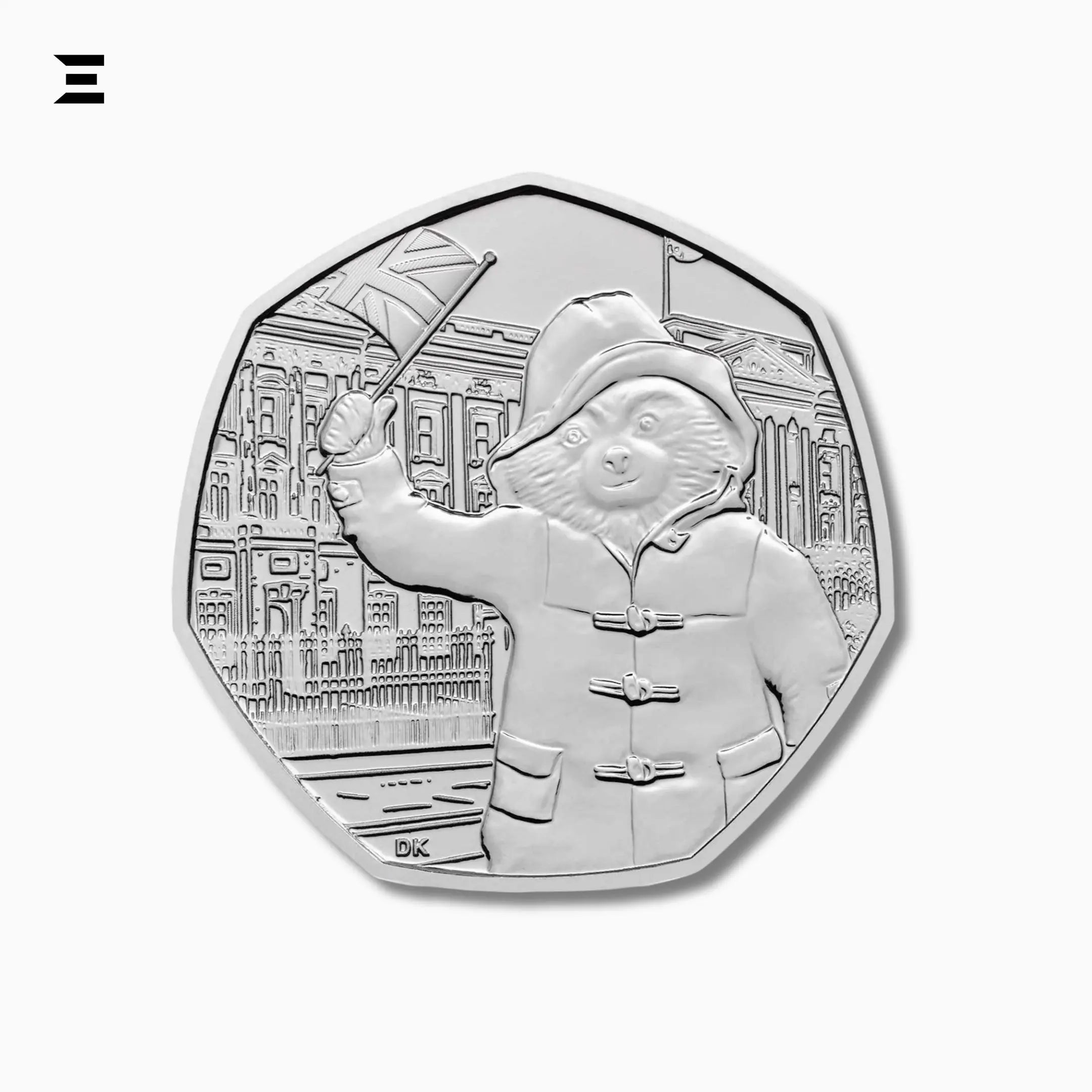 50 Pence Coin – Elizabeth II 5th Portrait | Paddington at the Palace Collectible (The Royal Mint) IBRELIA