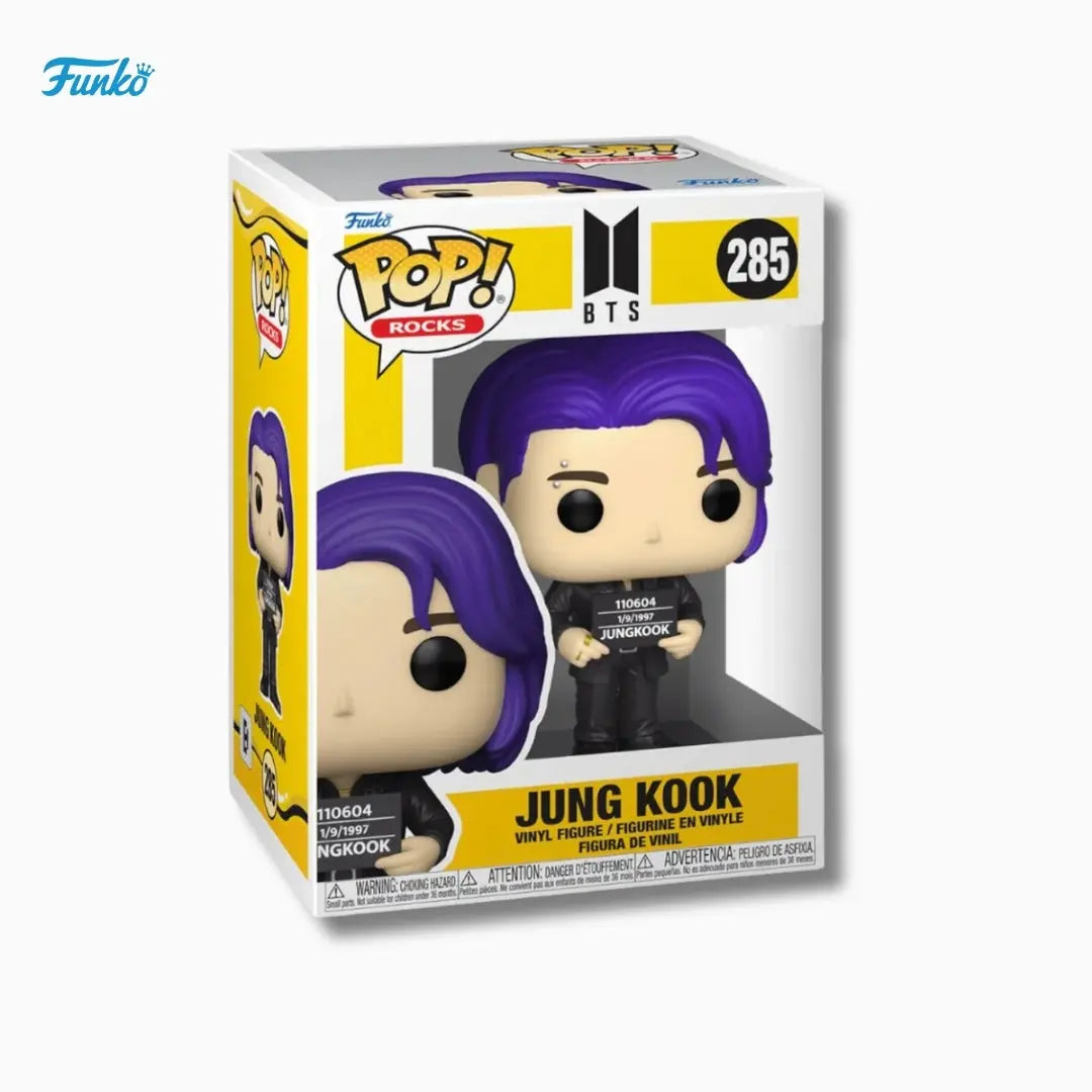 Funko Pop! Rocks: BTS – Jung Kook #285 (4-Inch Vinyl Figure) IBRELIA