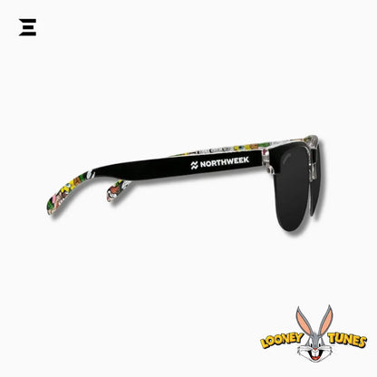 Looney Tunes x Northweek Sunglasses – Limited Edition Black Polarized Lenses with Cartoon Artwork & Accessories IBRELIA