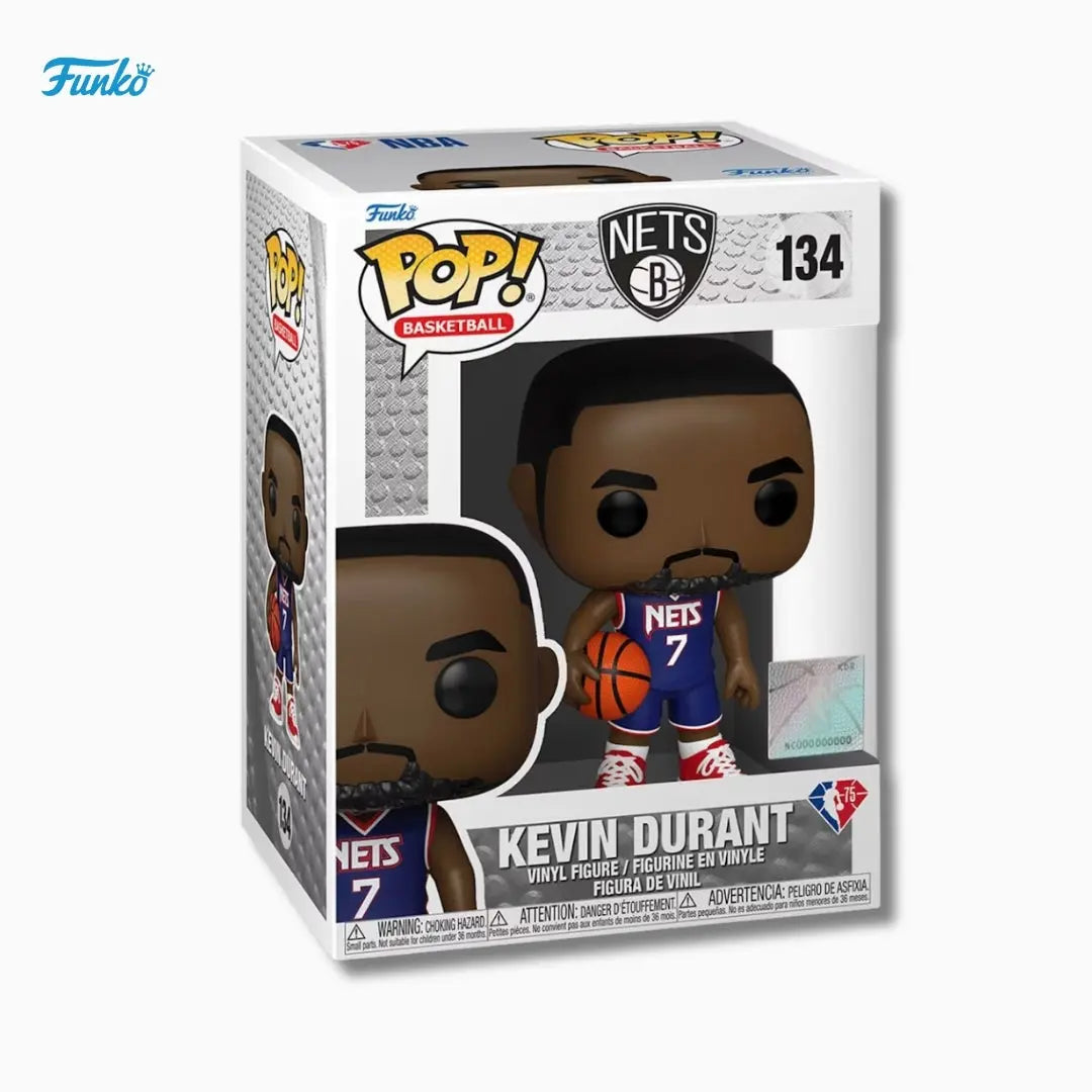 Funko Pop! Basketball: Kevin Durant #134 – Brooklyn Nets (4-Inch Vinyl Figure) IBRELIA