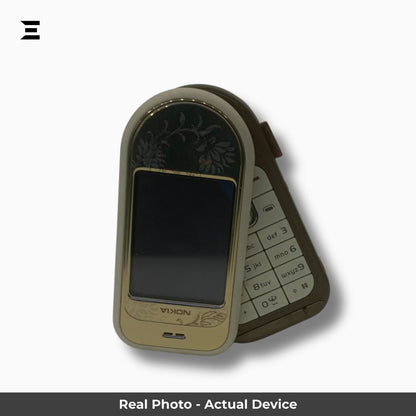Nokia 7373 | Gold Floral | Brand New | PTA Approved