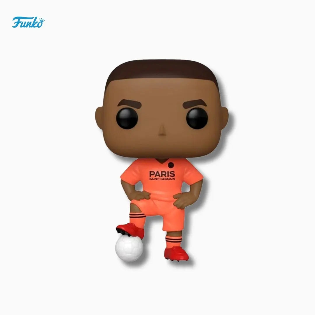 Funko Pop! Football: Kylian Mbappé #30 – Paris Saint-Germain (4-Inch Vinyl Figure) IBRELIA