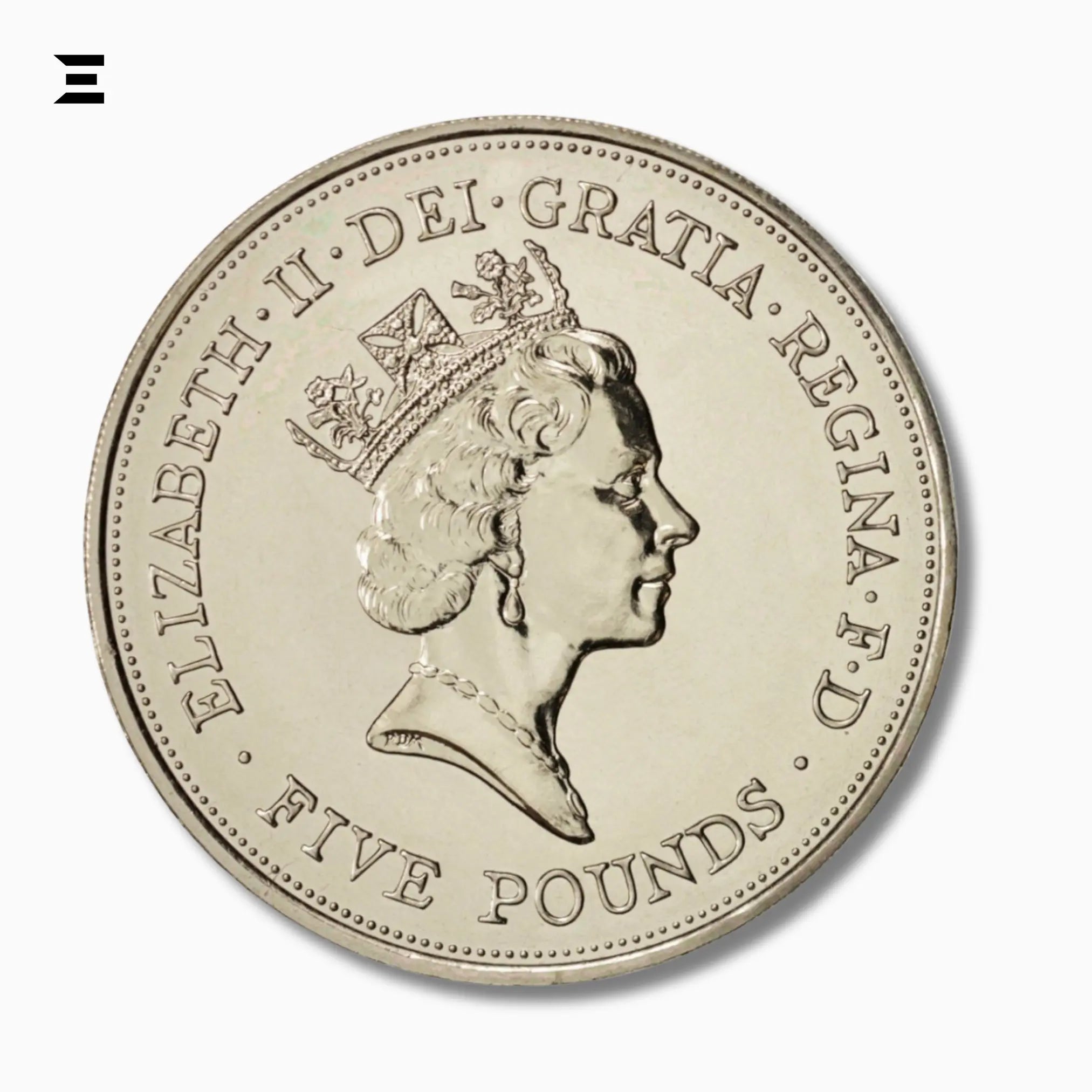 1990 UK £5 Gold Proof Coin – Queen Mother 90th Birthday Commemorative - IBRELIA