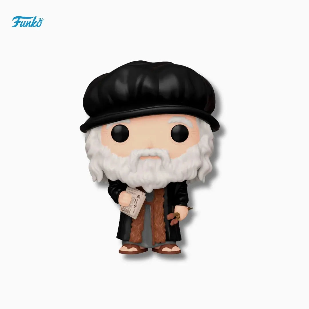 Funko Pop! Artists: Leonardo da Vinci #04 (4-Inch Vinyl Figure) IBRELIA