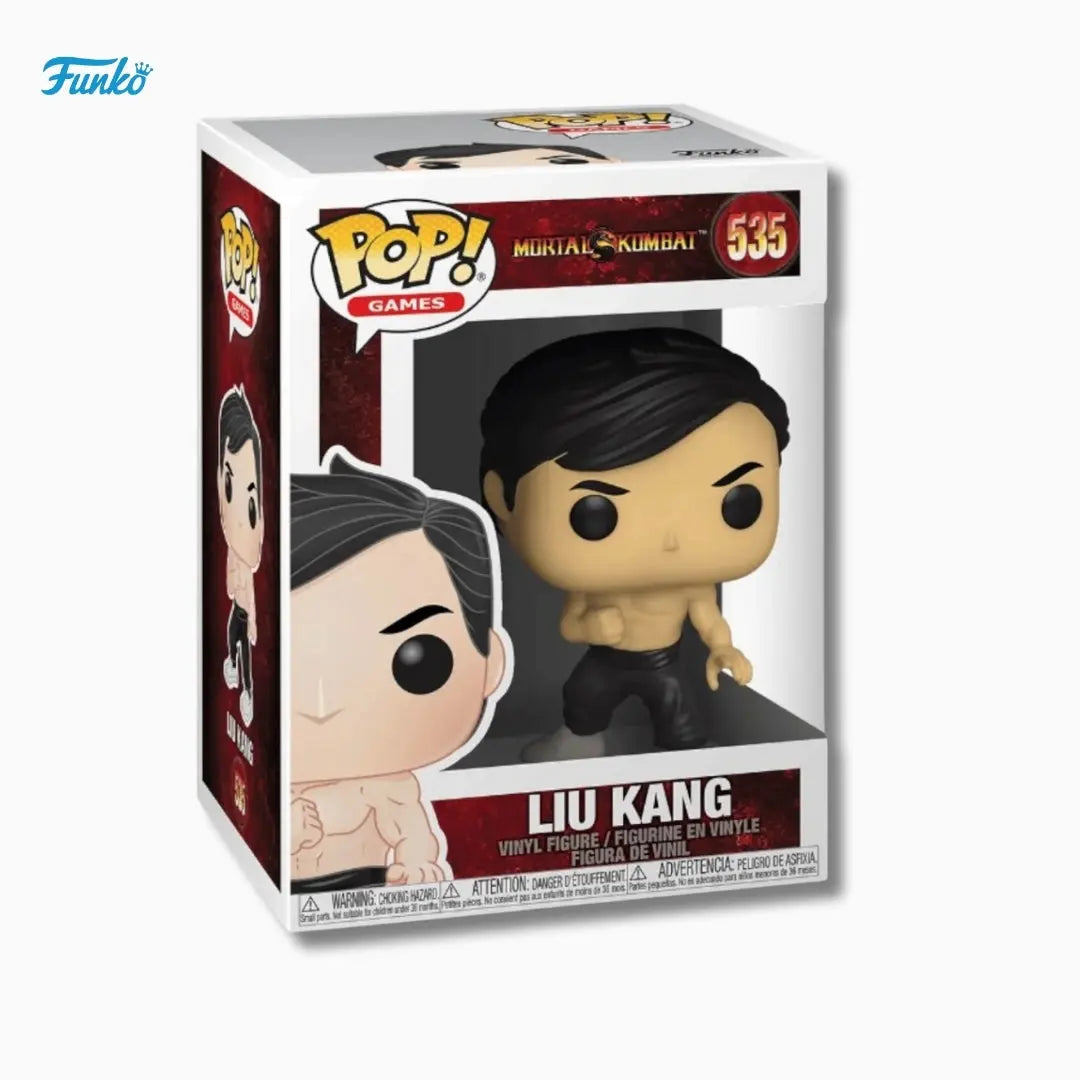 Funko Pop! Games: Mortal Kombat – Liu Kang #535 (4-Inch Vinyl Figure) IBRELIA
