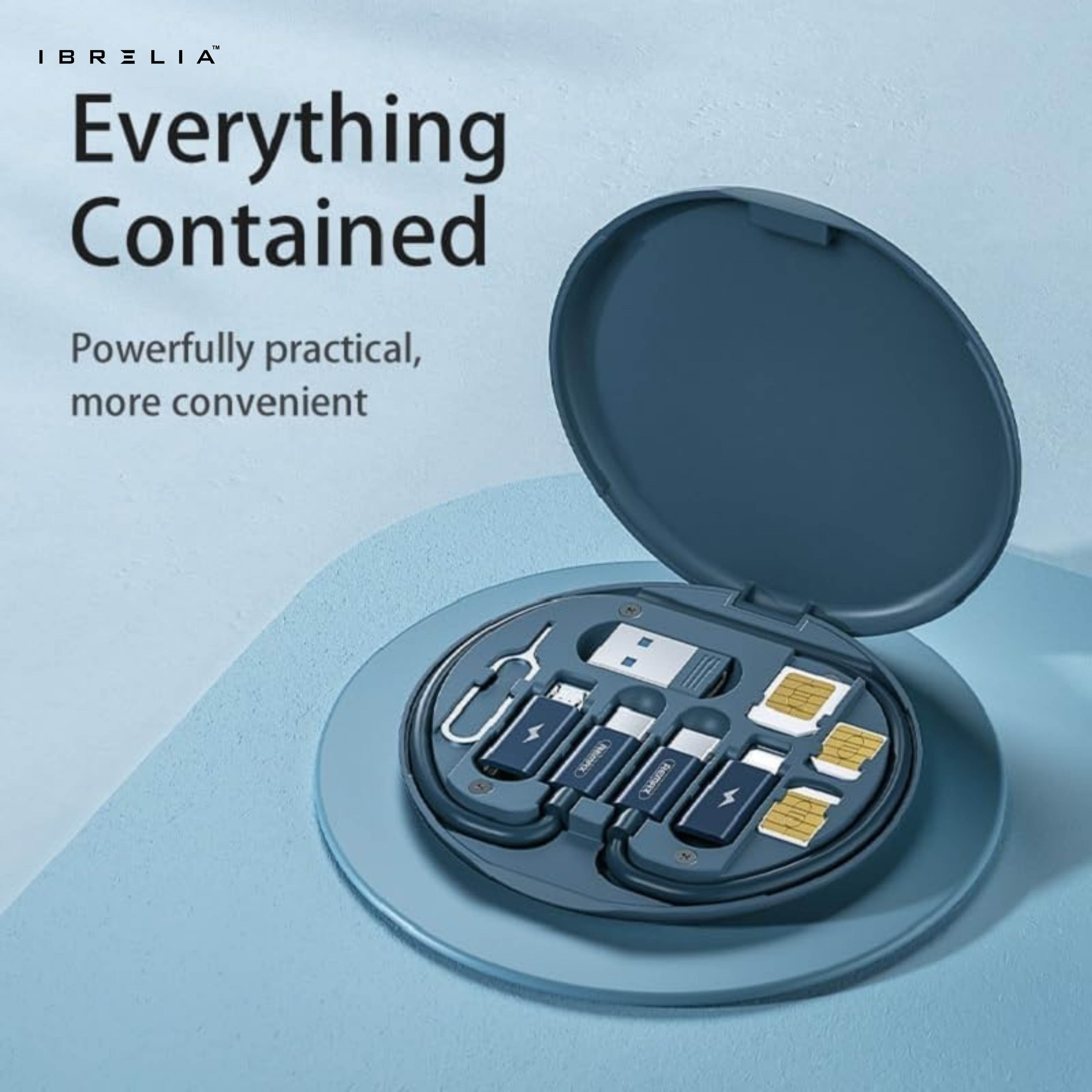 REMAX Wanbo 60W Fast Charging Cable Set RC-190 | Multi-Connector Data Cable Kit | IBRELIA™