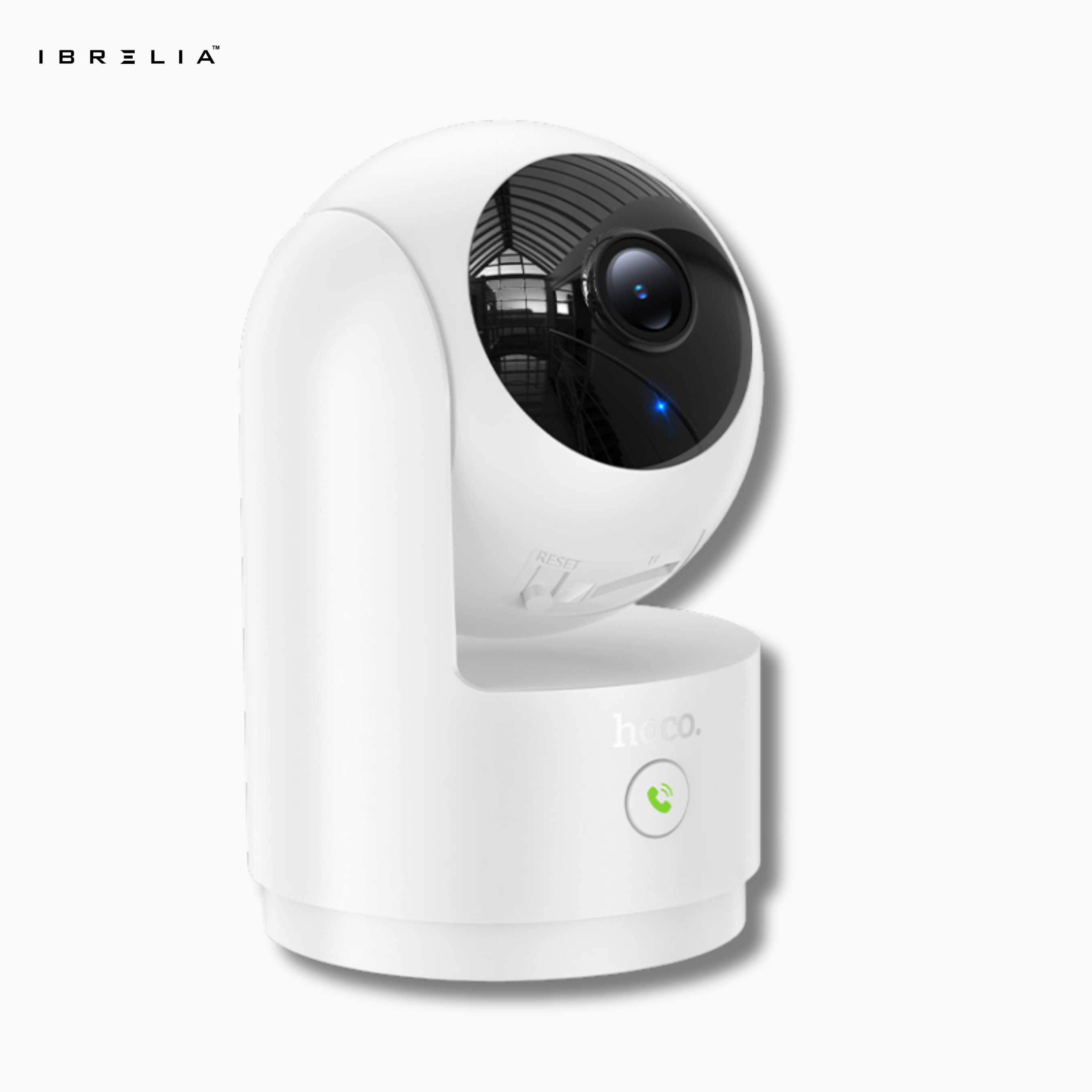 HOCO D8 Indoor Smart PTZ WiFi Camera – 3MP Full HD | IBRELIA™