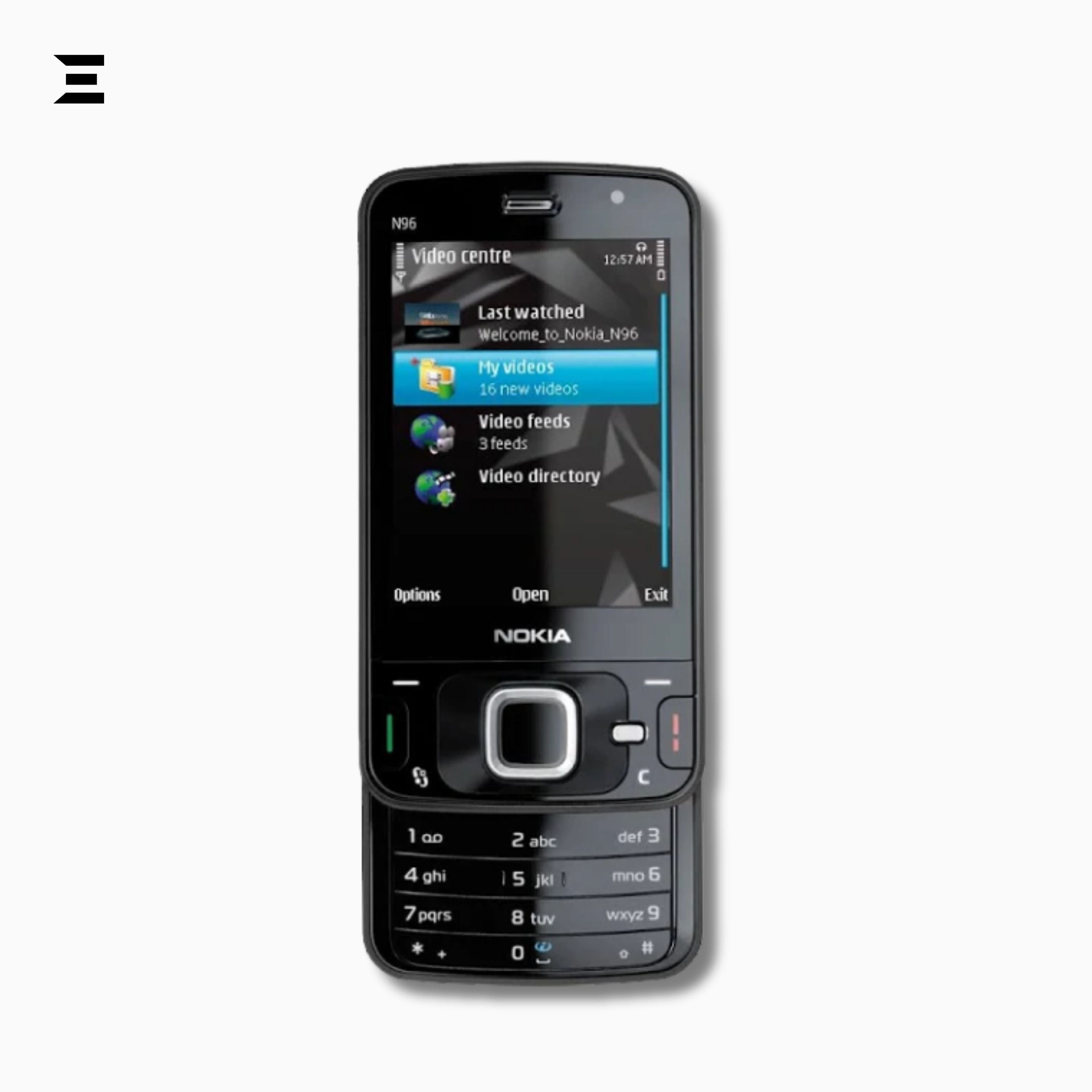 Nokia N96 8GB Black (Brand New – Only Phone) | Original Nokia Nseries Dual-Slider | Rare Collector’s Mobile