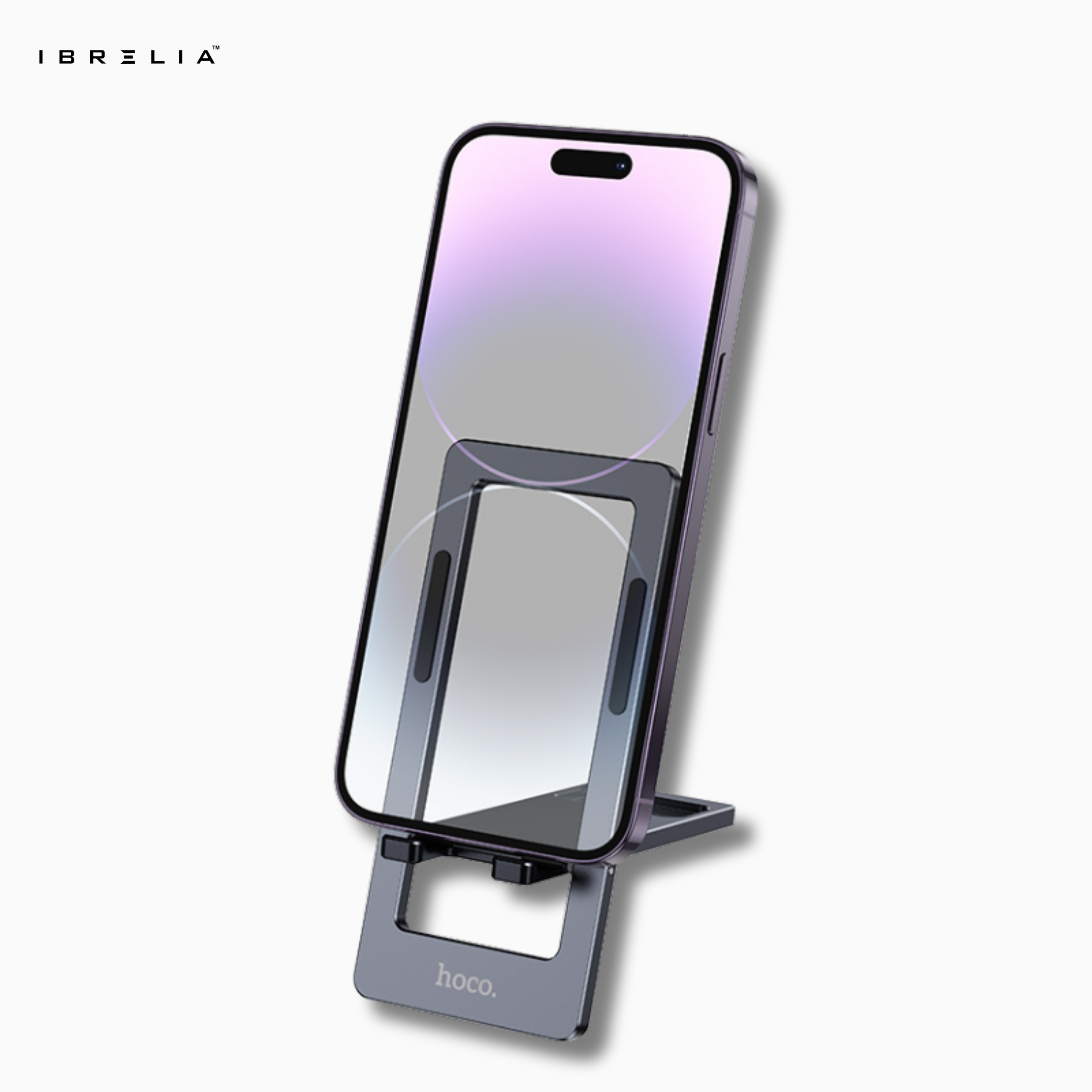 Ultra-Thin & Foldable Desktop Stand HD11 – Aluminum Alloy Mobile Stand – HOCO | IBRELIA