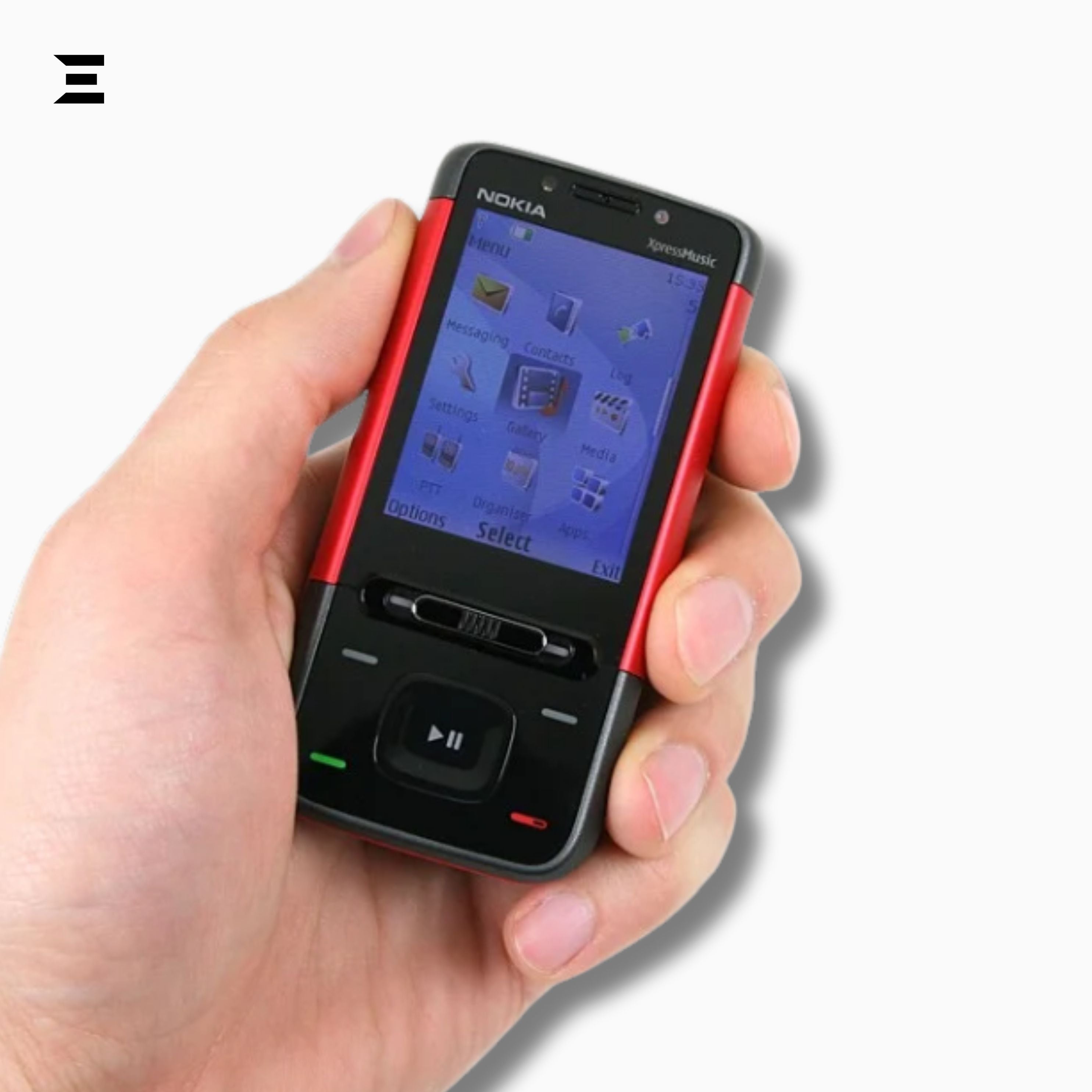 Nokia 5610 XpressMusic Black & Red (Brand New – Only Phone) | Original Nokia Music Slider Phone | Rare Collector's Edition