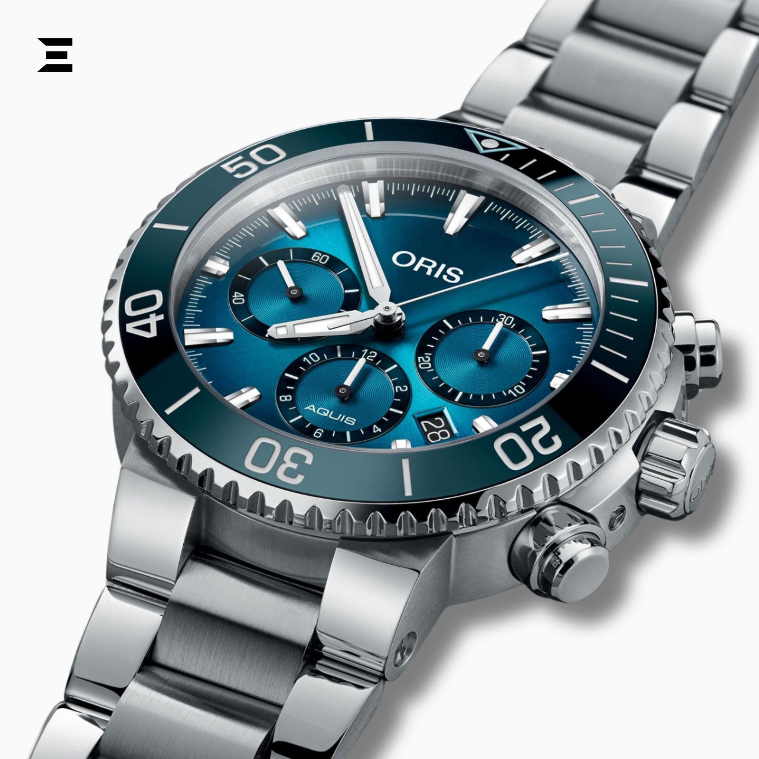 Oris Ocean Trilogy No. 001/200 | Blue Whale Aquis Chronograph Limited Edition | Great Barrier Reef III & Clean Ocean | 3-Watch Collector Set