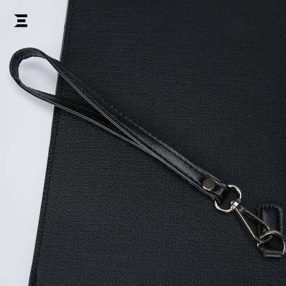 PU Men’s Designer Envelope Wristband Bag – Portable Handbag | IBRELIA™ IBRELIA