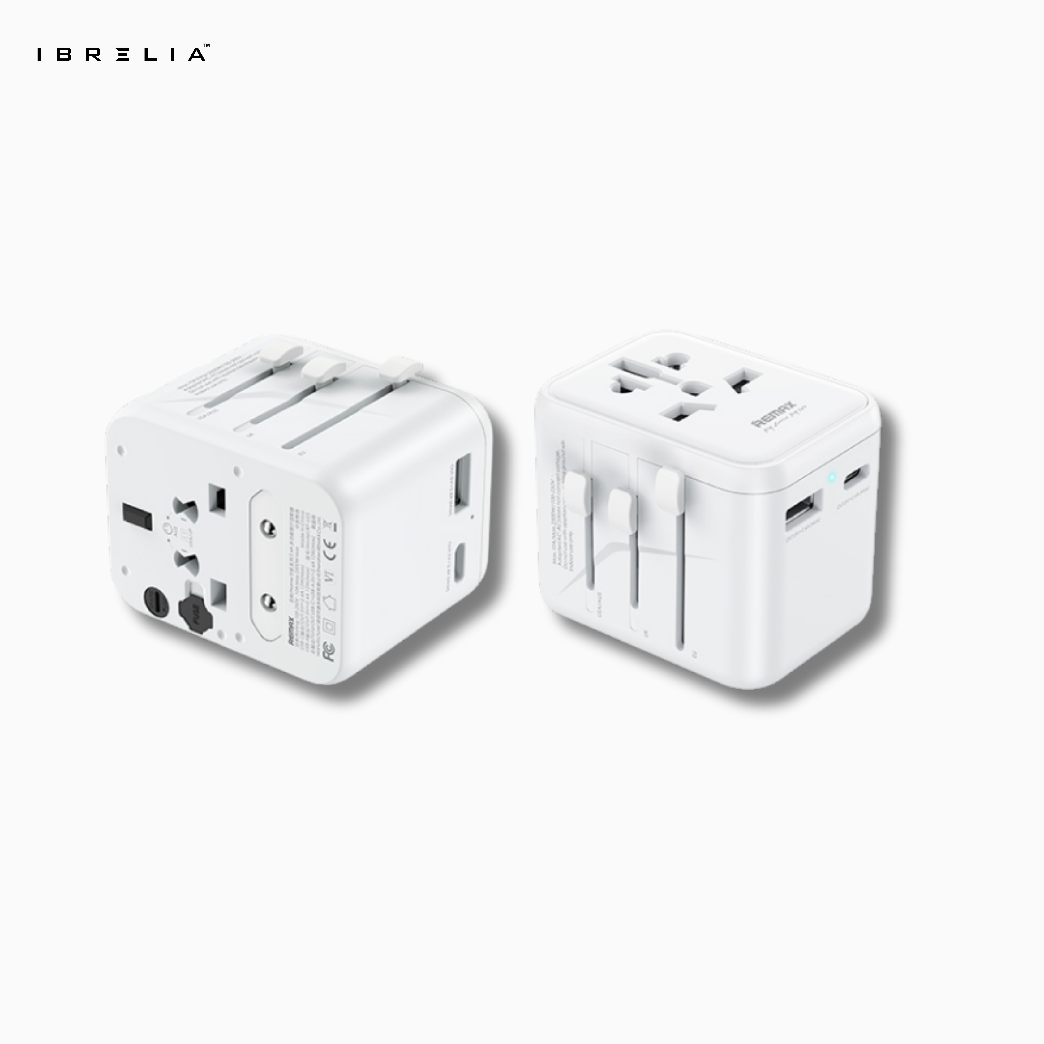 REMAX Astro 2.4A Multifunctional Travel Charger RP-U23 | IBRELIA™
