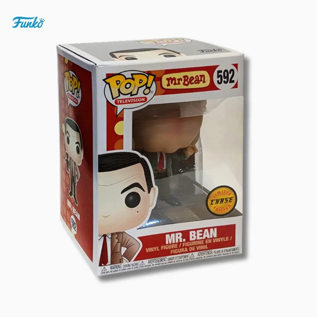 Funko Pop! Television: Mr. Bean #592 – Chase Edition Vinyl Figure (4-Inch) IBRELIA