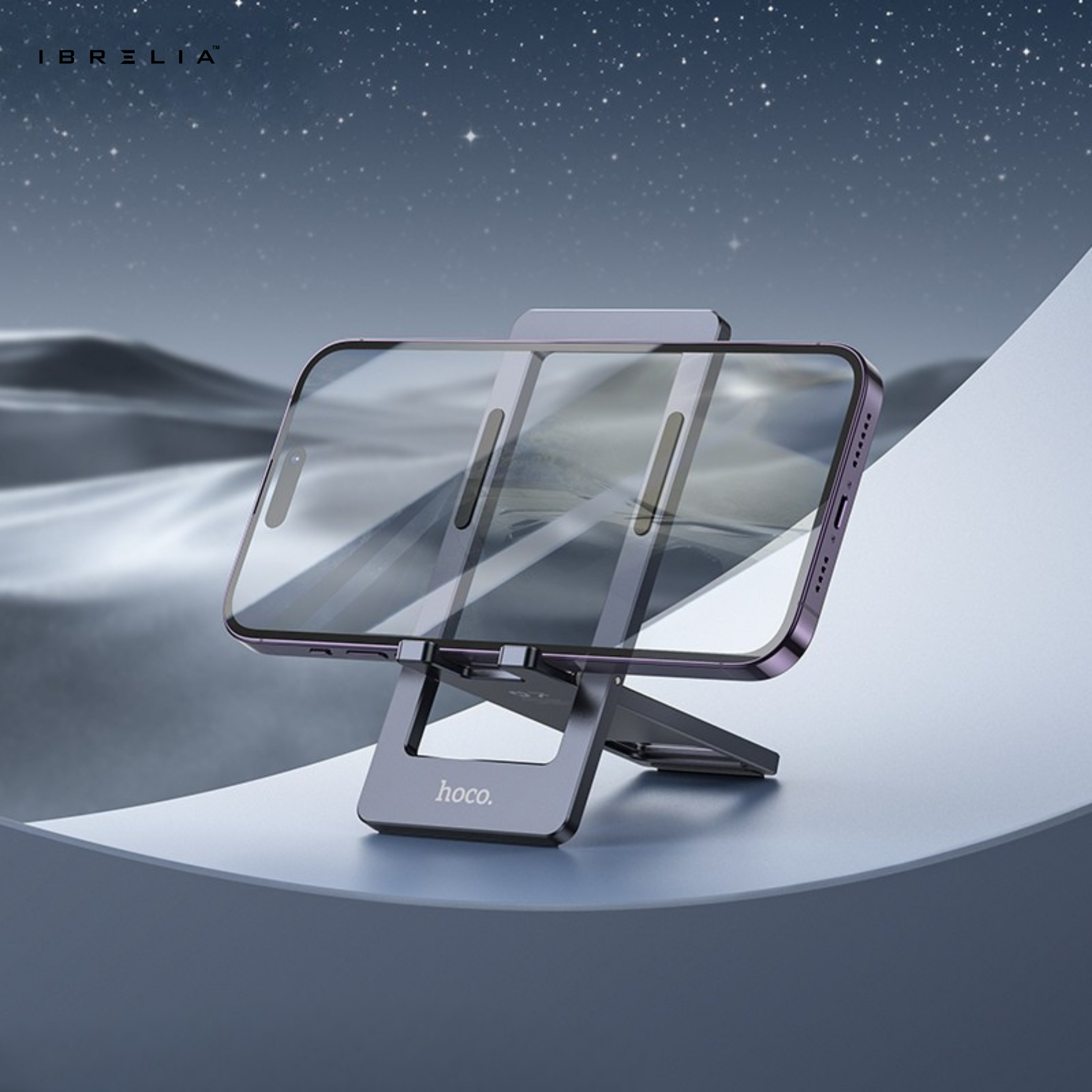 Ultra-Thin & Foldable Desktop Stand HD11 – Aluminum Alloy Mobile Stand – HOCO | IBRELIA