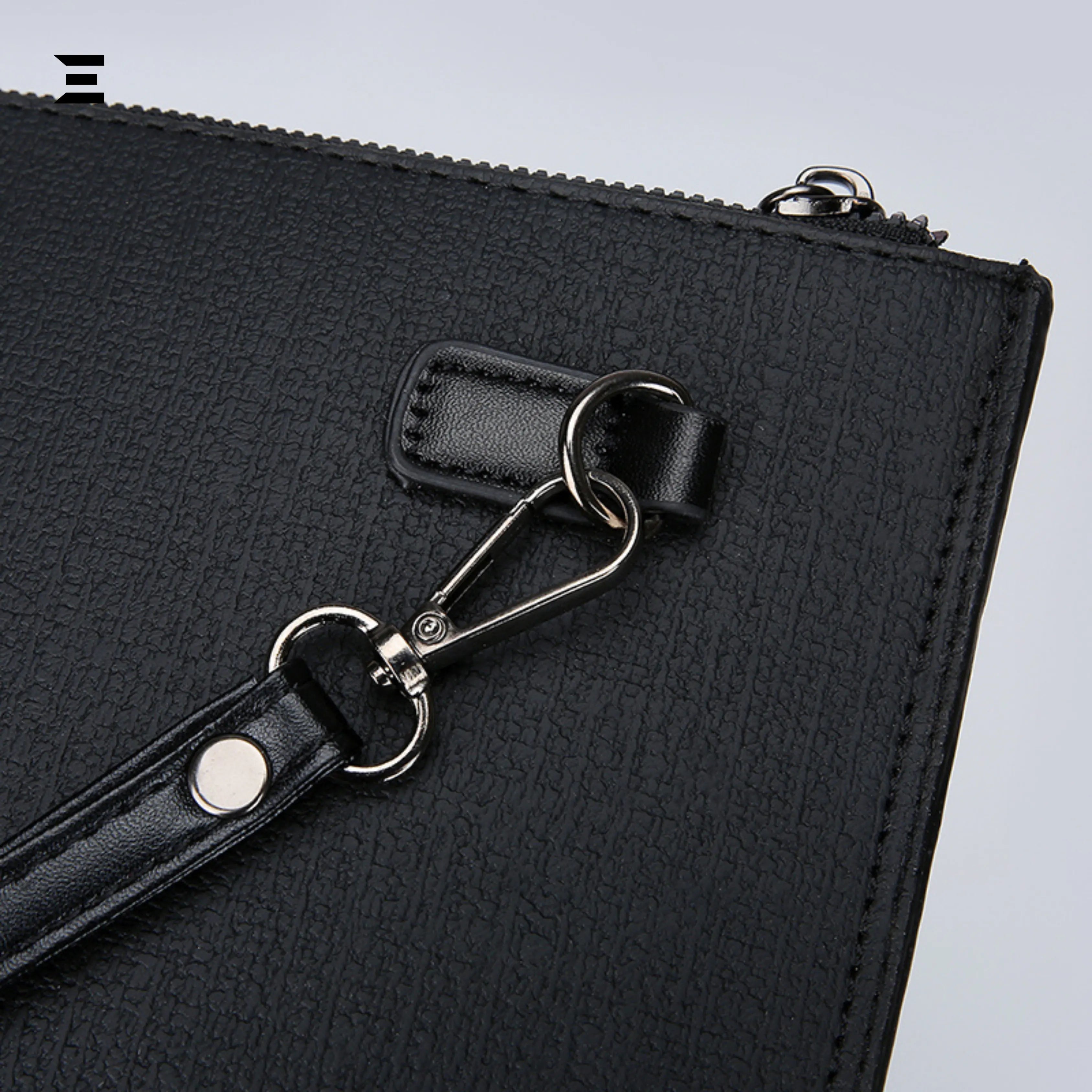 PU Men’s Designer Envelope Wristband Bag – Portable Handbag | IBRELIA™ IBRELIA