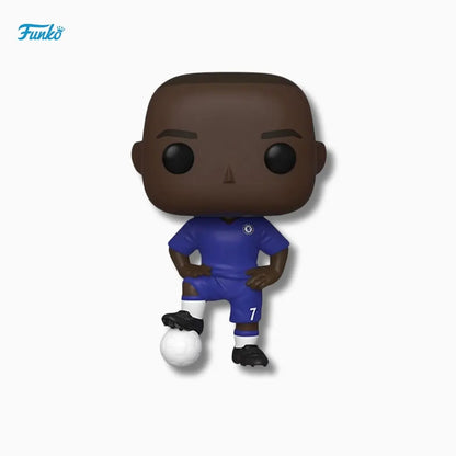 Funko Pop! Football: N'Golo Kanté #33 – Chelsea FC Vinyl Figure (4-Inch) IBRELIA