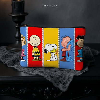 Retro Comic Squad Makeup & Pencil Pouch – Double-Sided Print – IBRELIA™ IBRELIA