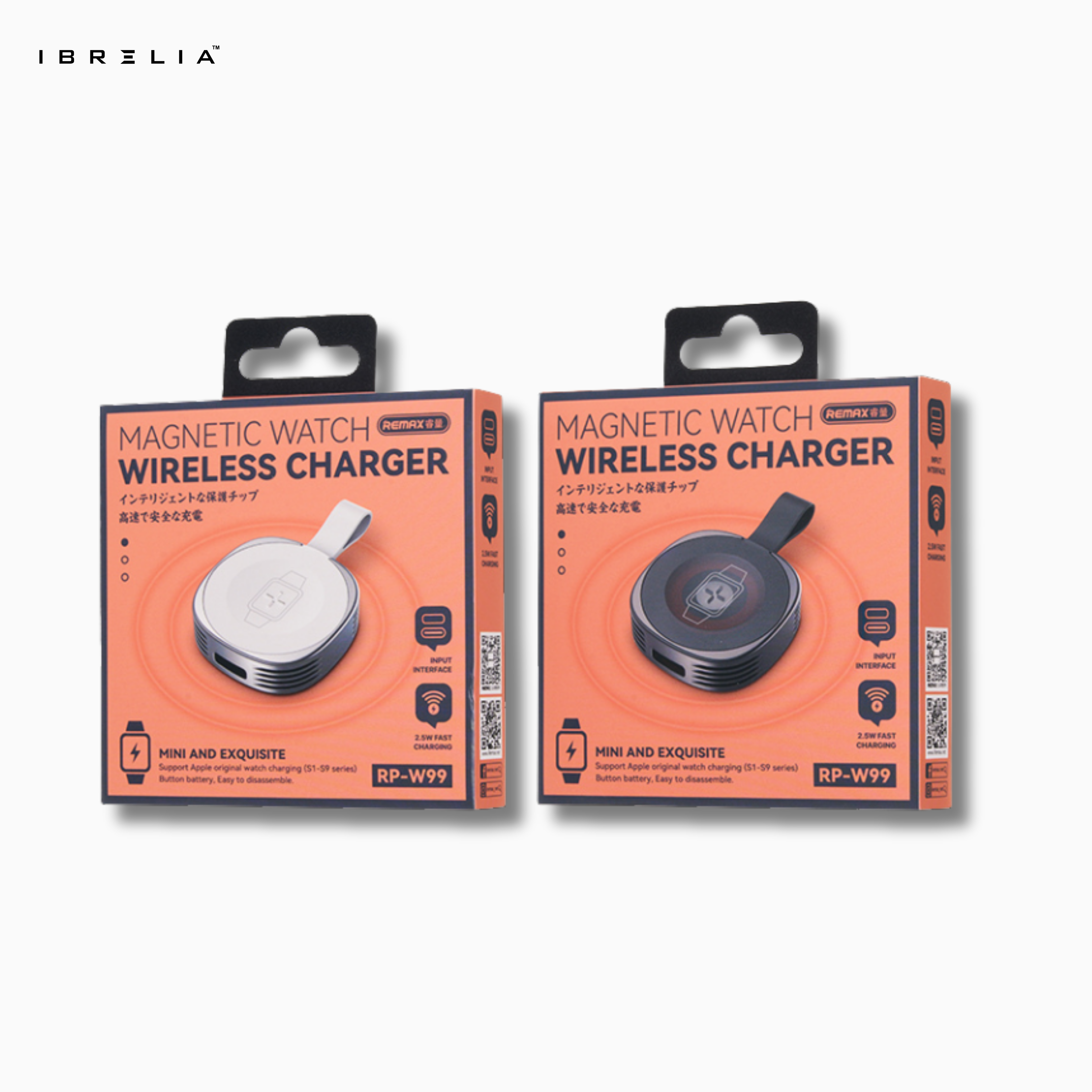 REMAX Zinc Alloy Magnetic Watch Wireless Charger RP-W99 | IBRELIA™