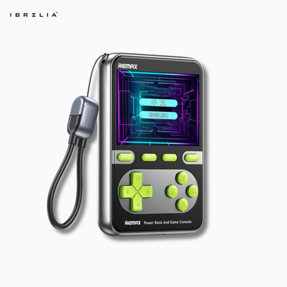 REMAX 20W 2-in-1 Retro Gaming Console Power Bank 10000mAh | Wireless Charging | IBRELIA™