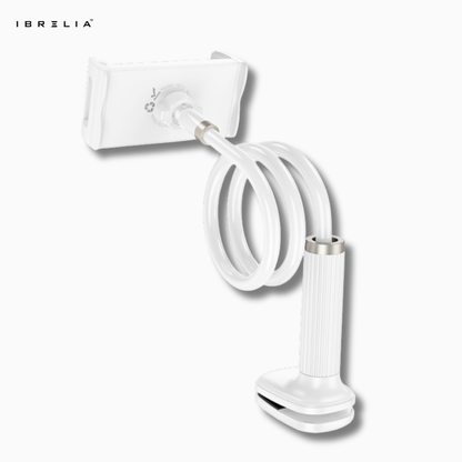 HOCO HD10 Universal Lazy Stand – Flexible Long Arm Holder for Phone & Tablet (Black / White) | IBRELIA™