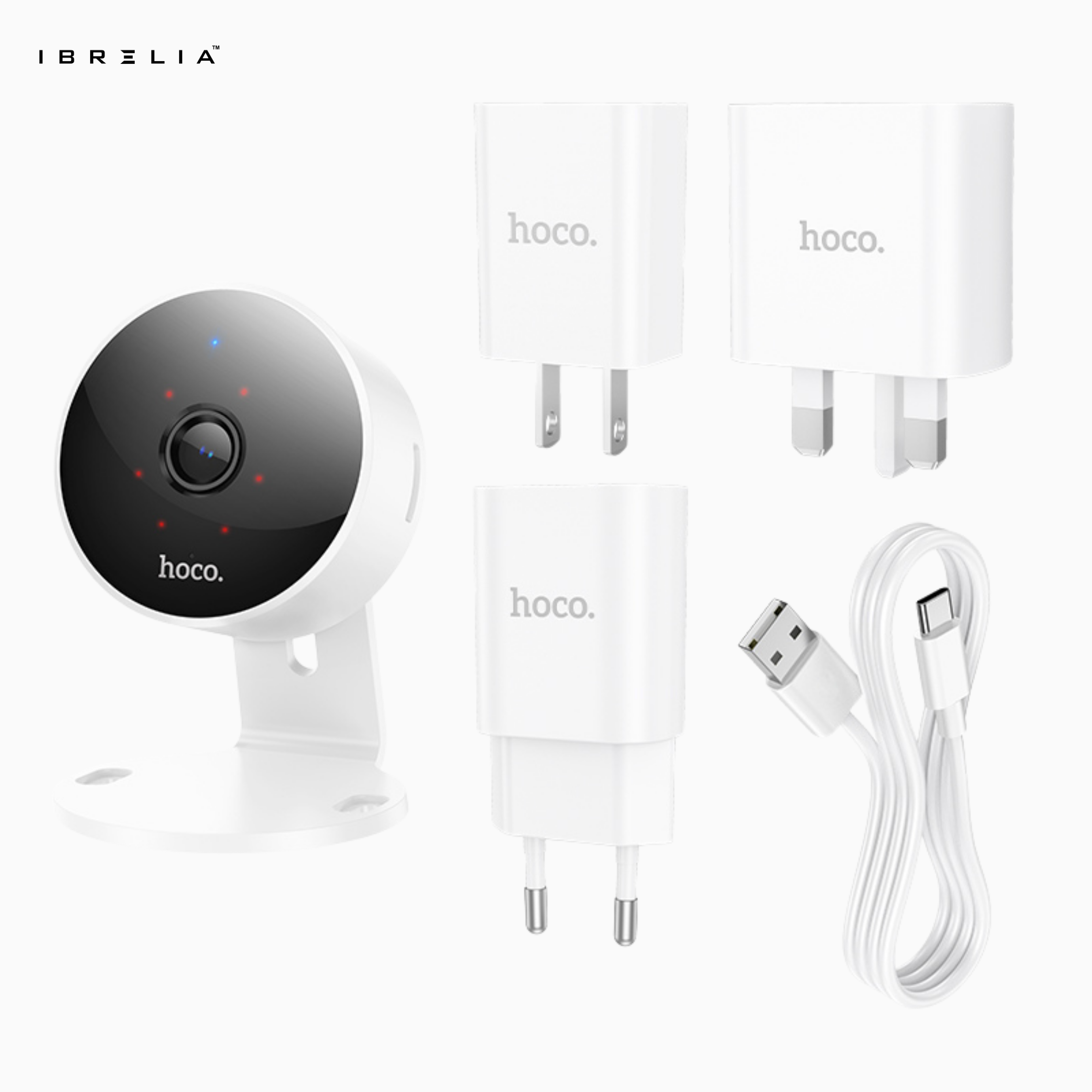 HOCO D7 Indoor Smart HD Camera – 4MP 1440P | IBRELIA™