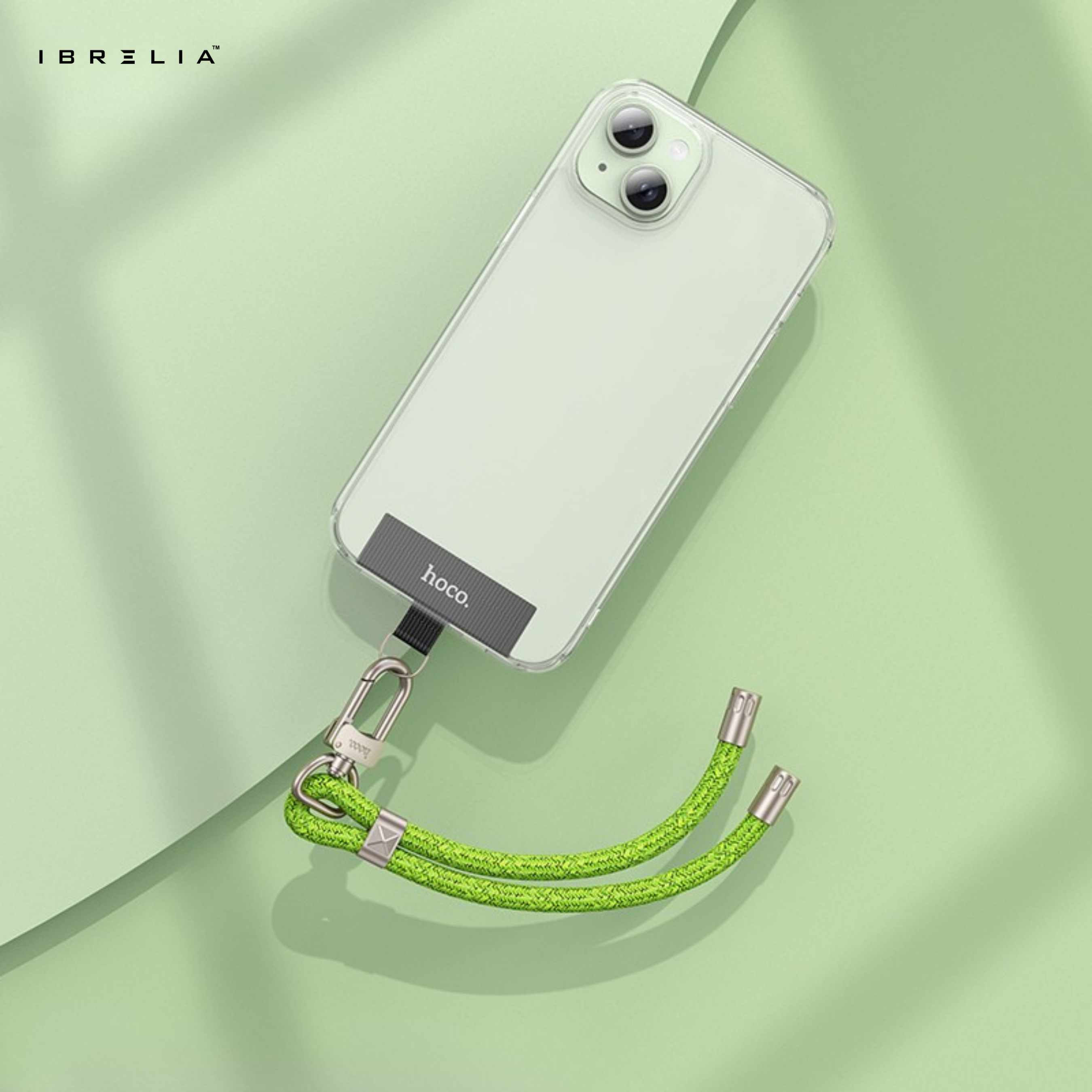 HOCO GH4 Prevent Loss Phone Lanyard – Anti-Drop Nylon Strap with Zinc Alloy Hook | IBRELIA™