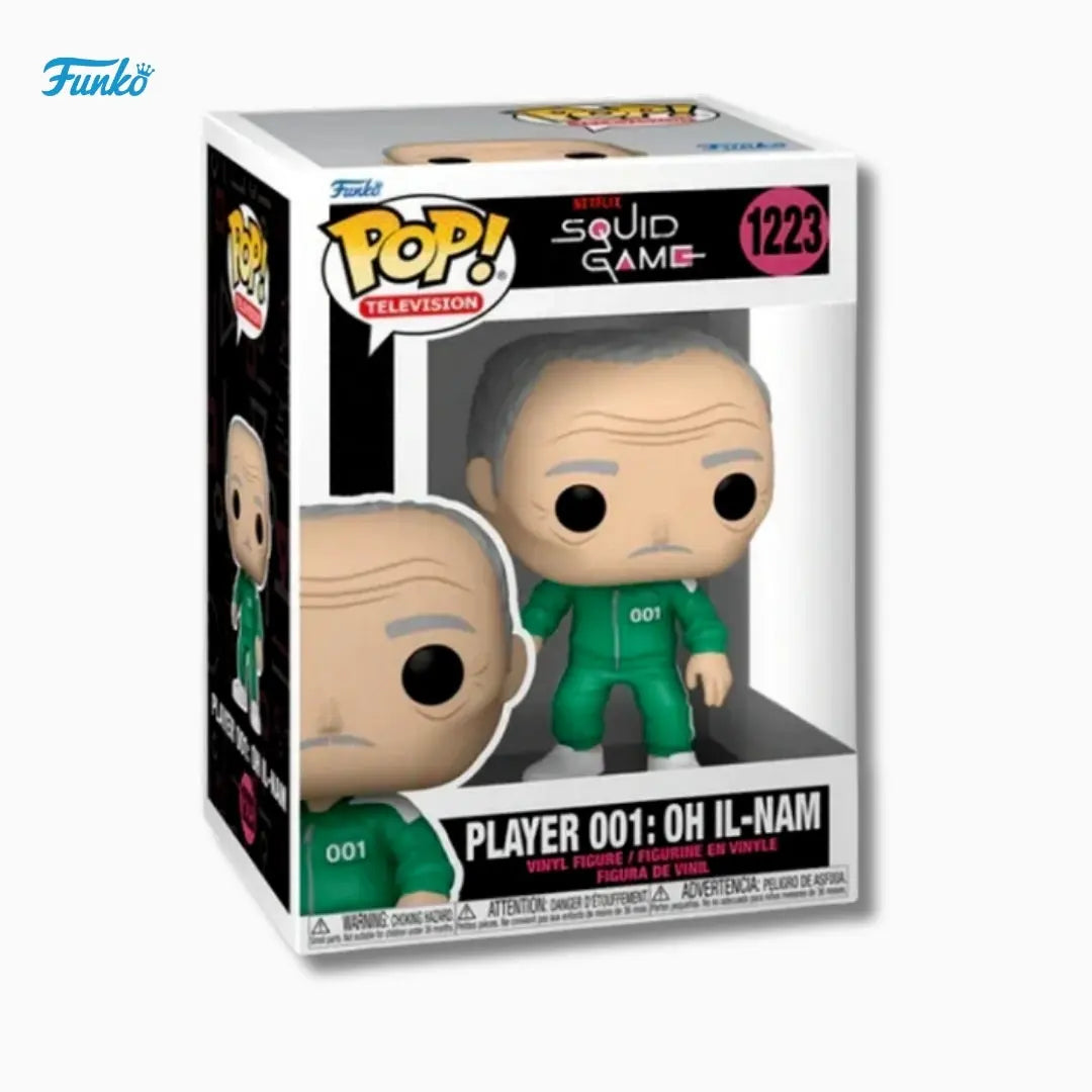 Funko Pop! Squid Game: Player 001 – Oh Il-Nam #1223 (4-Inch) IBRELIA