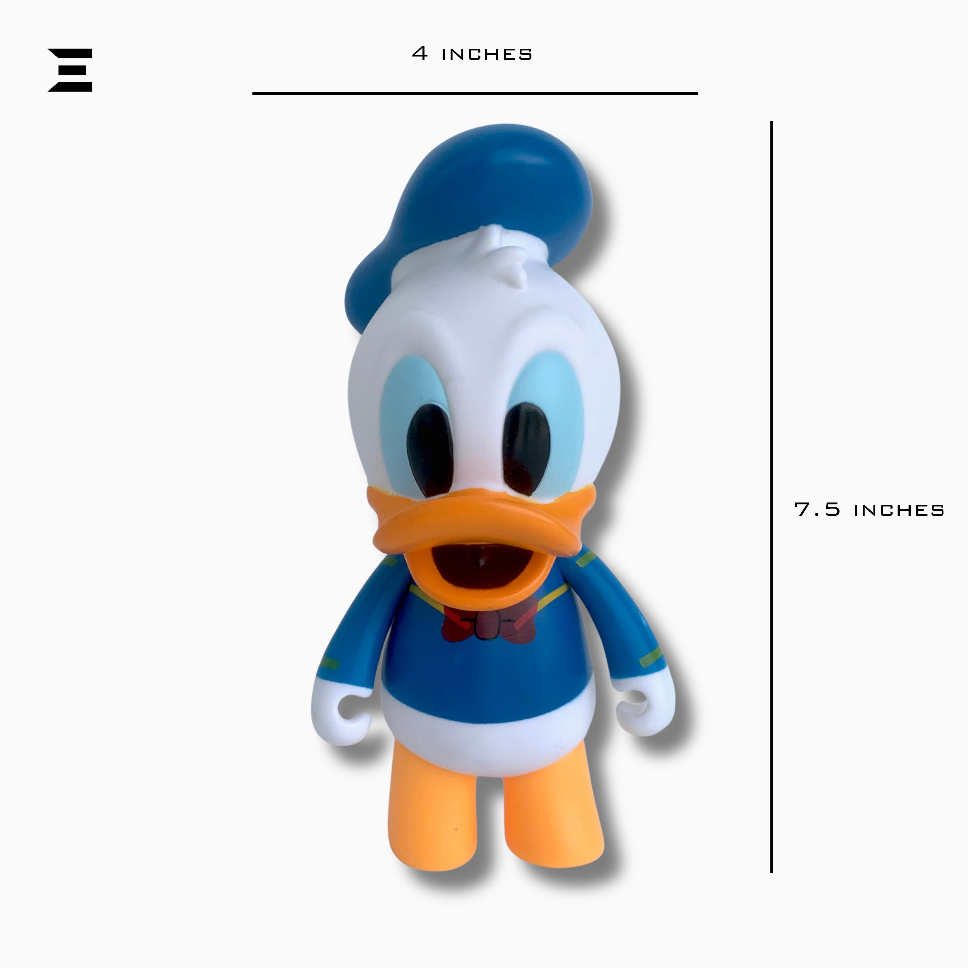 Donald Duck Vinyl Figure Toy 7.5 Inch Cartoon Collectible | Mickey Mouse & Friends | IBRELIA™ IBRELIA