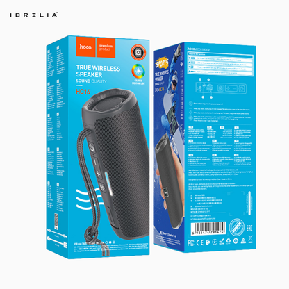 HOCO HC16 Vocal Sports BT Speaker | Dual 5W Drivers | TWS Wireless Sound | Portable Outdoor Speaker | IBRELIA™