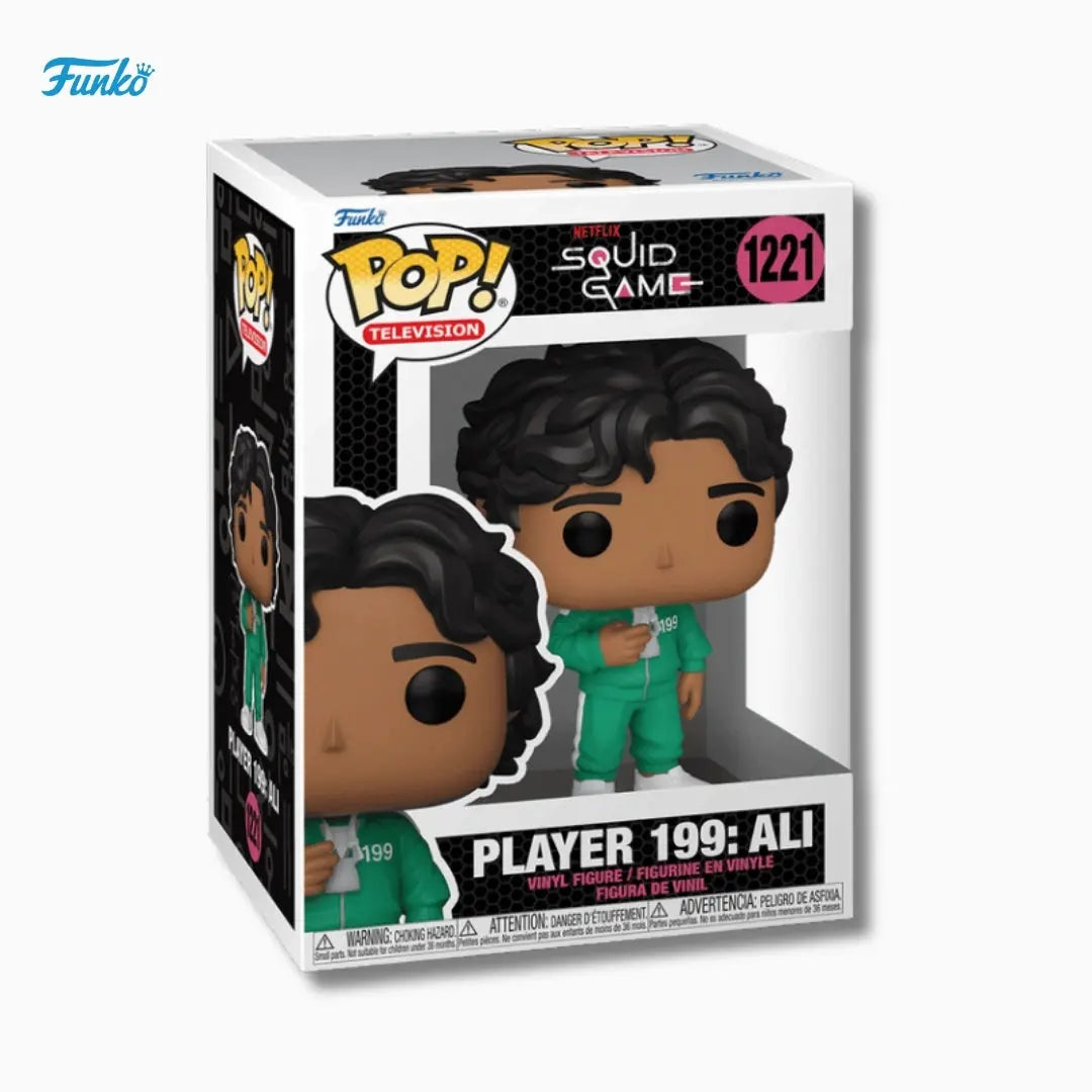 Funko Pop! Squid Game: Player 199 – Ali #1221 (4-Inch) IBRELIA
