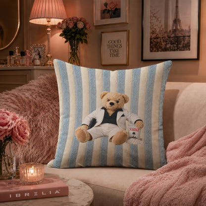Tony Montana Teddy Bear Cushion | Premium Velvet Suede | Double-Sided Print
