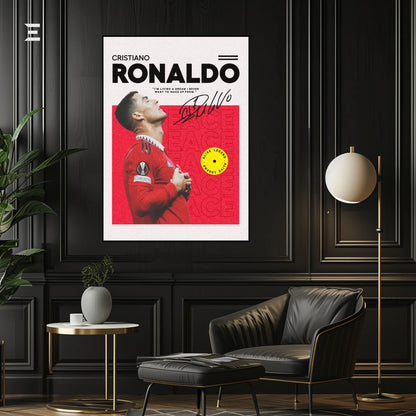 Cristiano Ronaldo Resin Wall Art – “Alive Legend” Edition | IBRELIA IBRELIA