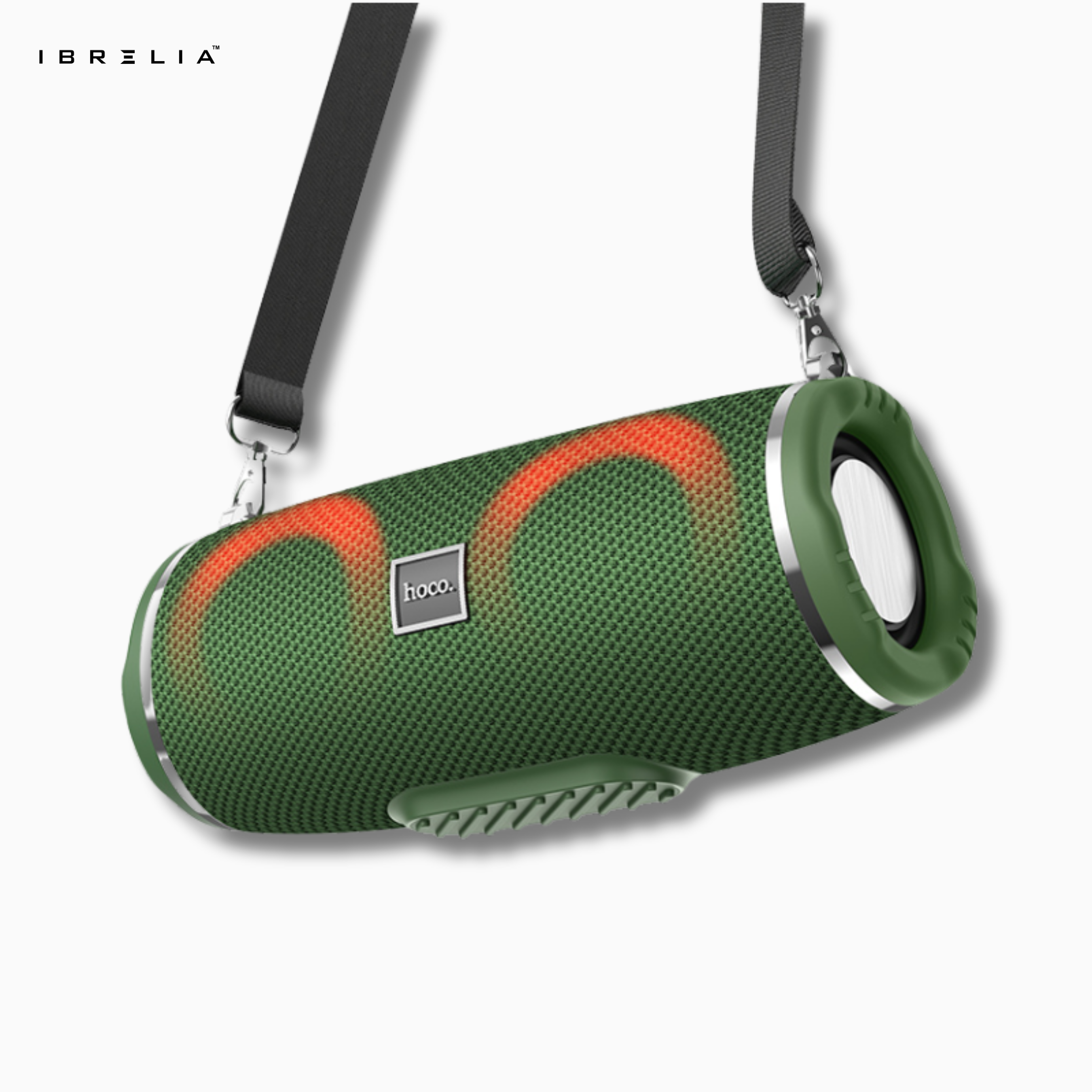 HOCO HC12 Sports BT Speaker – Powerful Dual 5W Portable Wireless Speaker with Colorful Lights | IBRELIA™