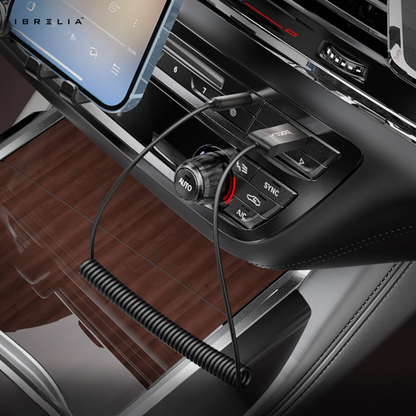 HOCO E78 In-Car Bluetooth AUX Audio Receiver – USB Powered Wireless Adapter | IBRELIA™