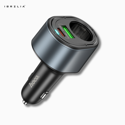 HOCO Z56 Friend 240W PD35W + QC3.0 Cigarette Lighter Car Charger | IBRELIA™