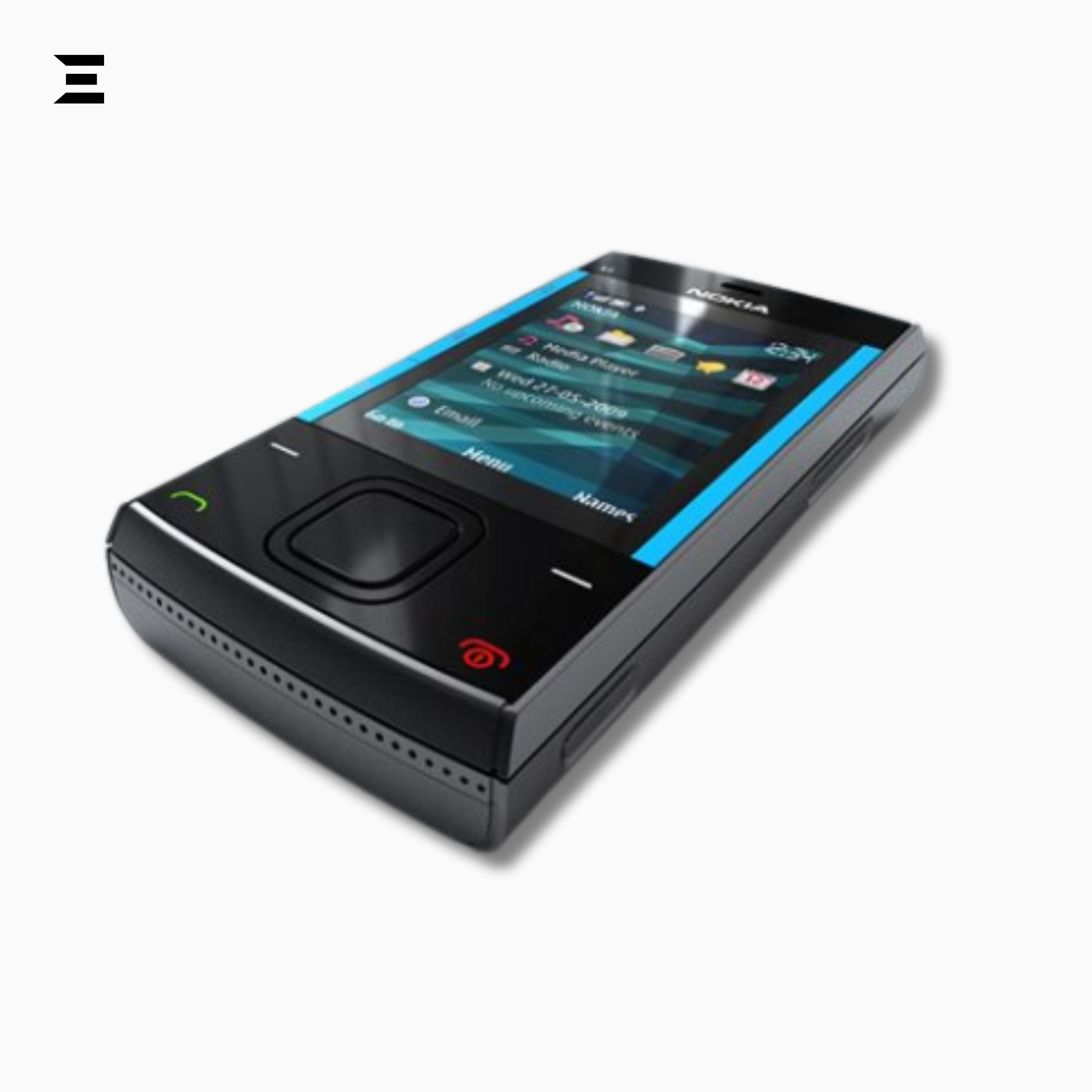 Nokia X3-00 Silver Black & Sky Blue (Brand New – Complete Box) | Original Classic Nokia Slider Phone | Rare Collector's Mobile