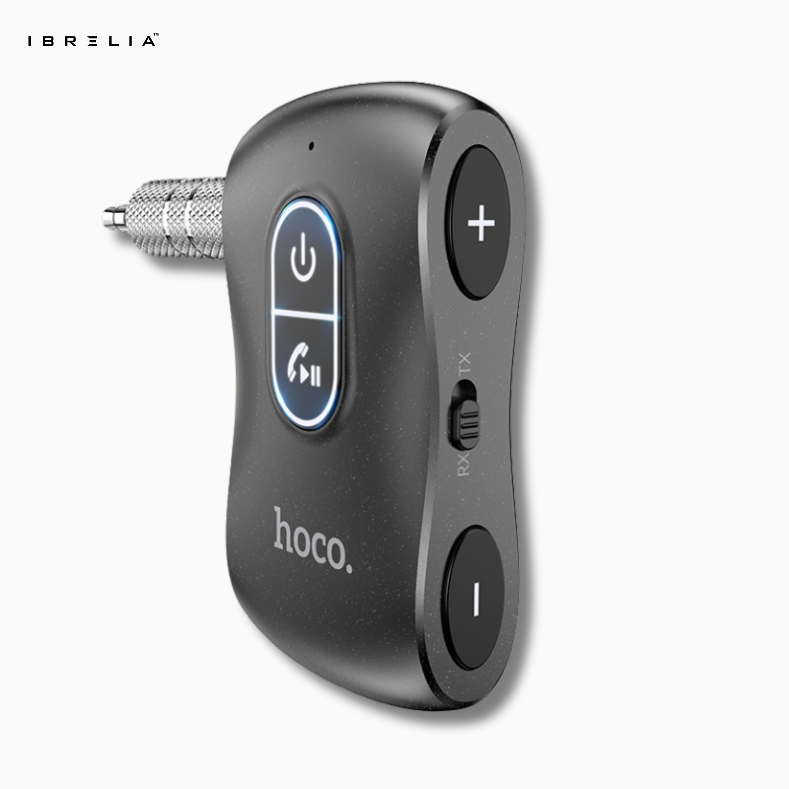 HOCO E73 Pro 2-in-1 In-Car AUX Wireless Receiver & Transmitter – Bluetooth 5.0 Audio Adapter | IBRELIA™