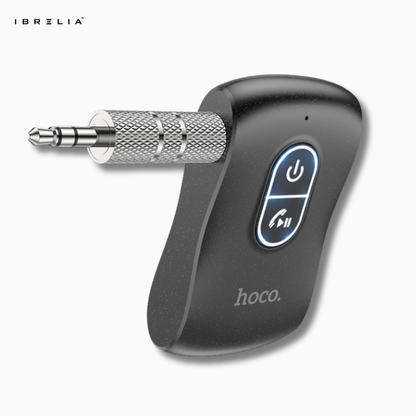 HOCO E73 Pro 2-in-1 In-Car AUX Wireless Receiver & Transmitter – Bluetooth 5.0 Audio Adapter | IBRELIA™