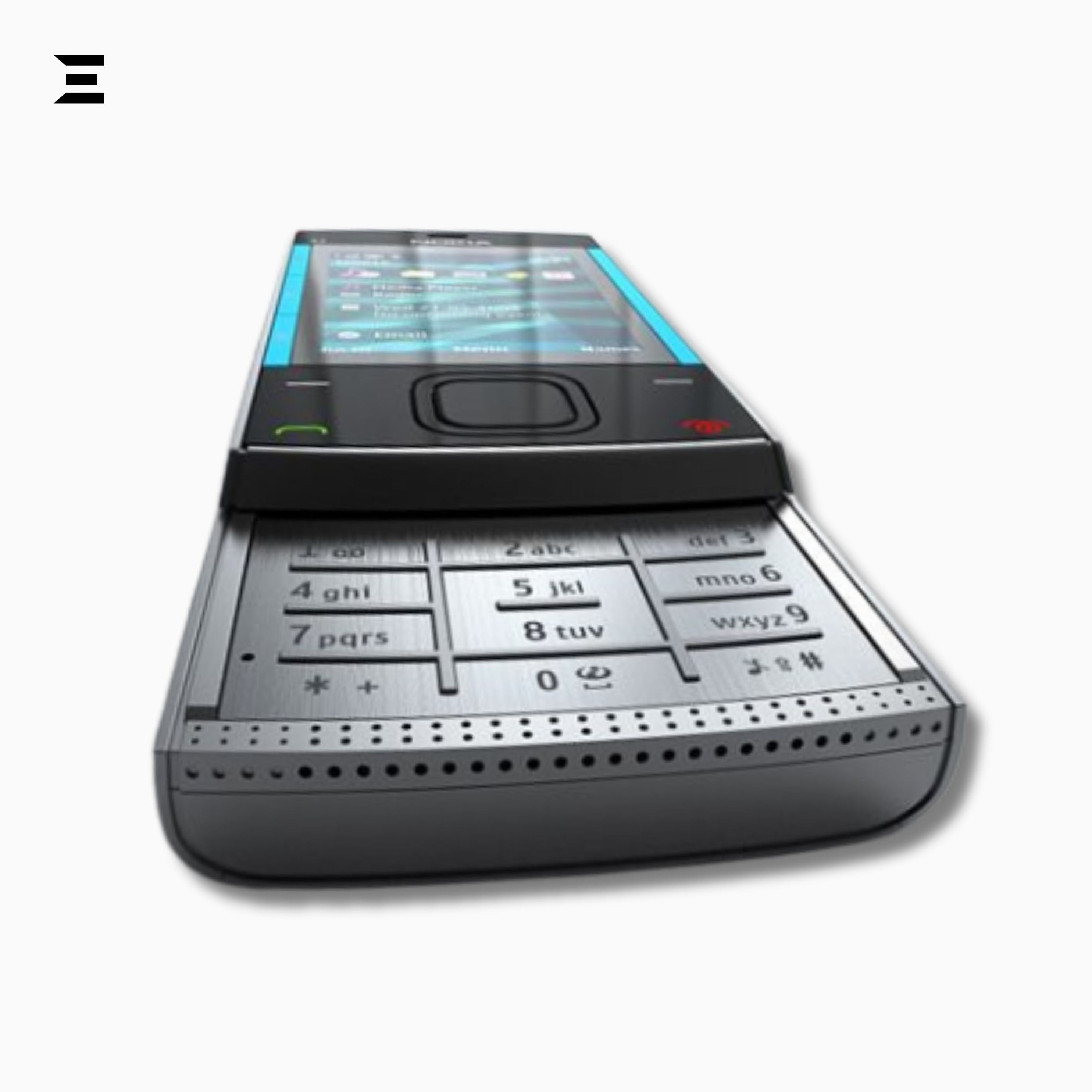 Nokia X3-00 Silver Black & Sky Blue (Brand New – Complete Box) | Original Classic Nokia Slider Phone | Rare Collector's Mobile